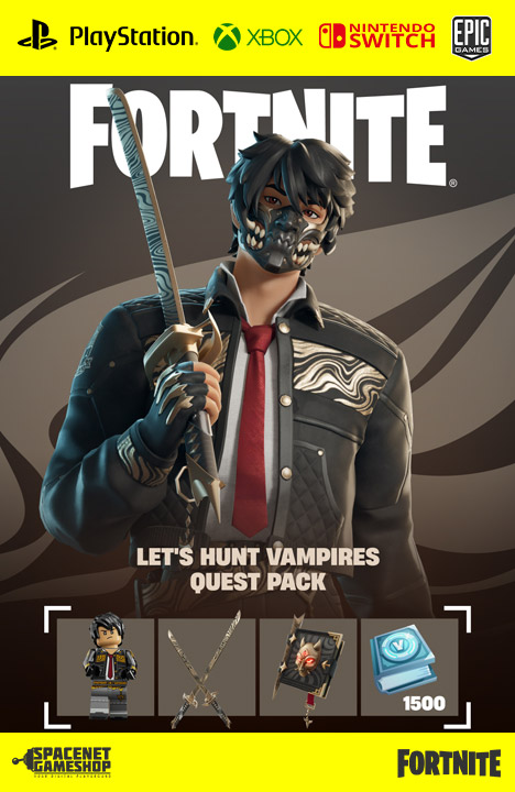 Fortnite - Lets Hunt Vampires Quest Pack DLC